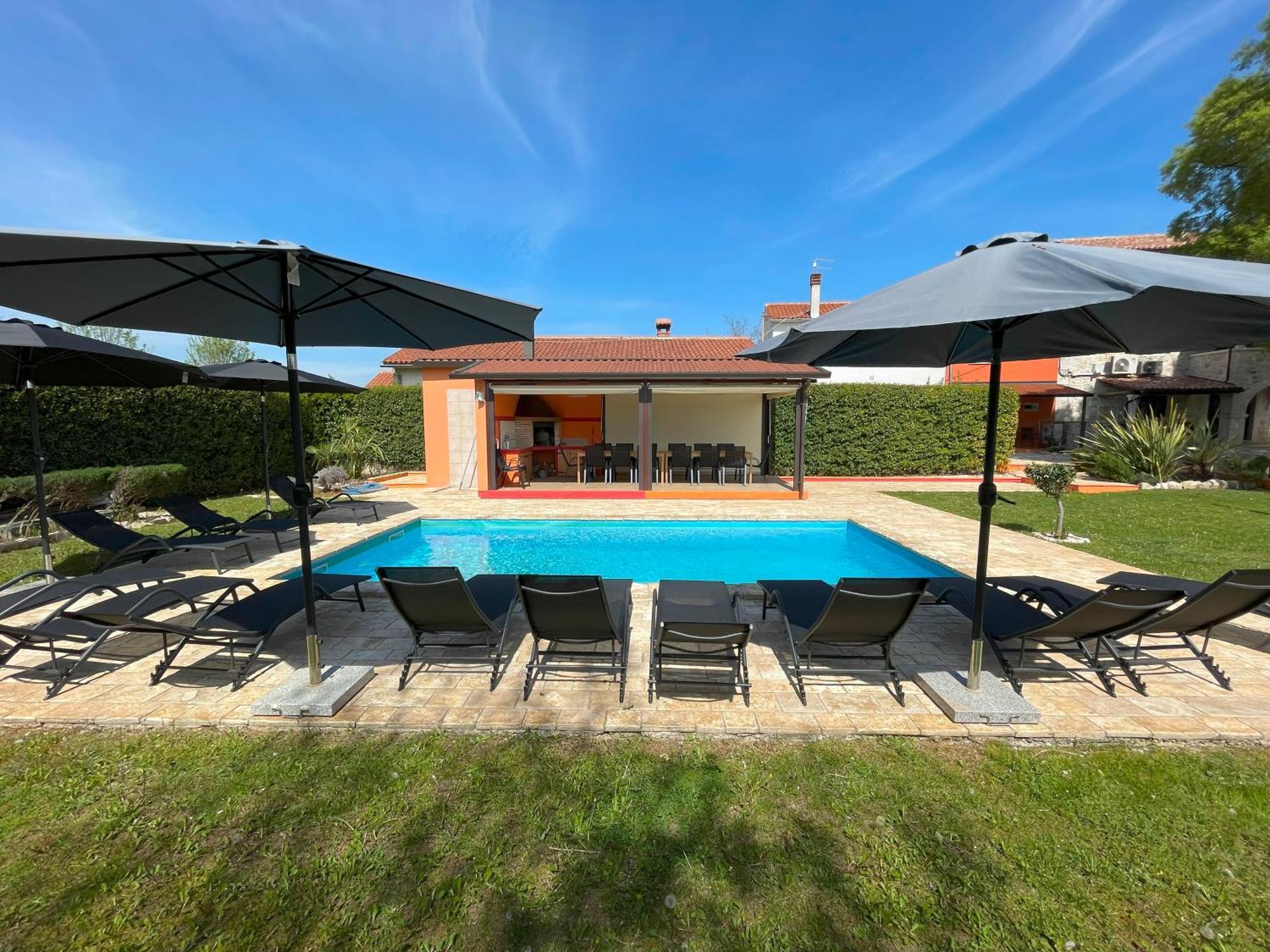 Villa Antonci-18, Pool, 3 Houses, Jacuzzi, Private Territory Antonci  Luaran gambar