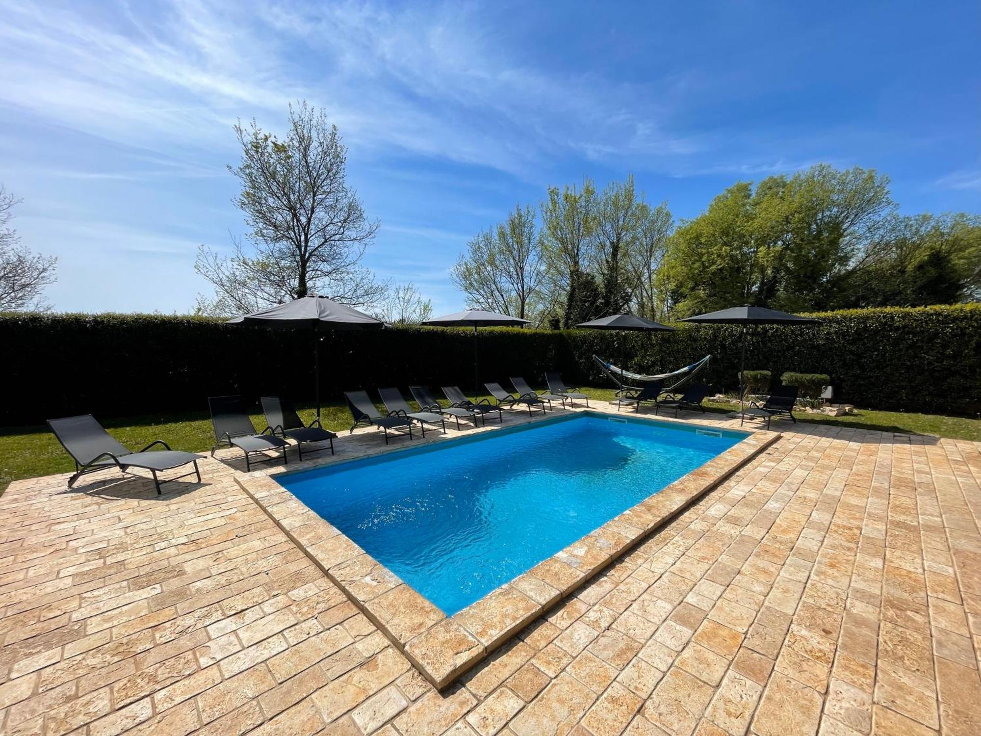 Villa Antonci-18, Pool, 3 Houses, Jacuzzi, Private Territory Antonci  Luaran gambar