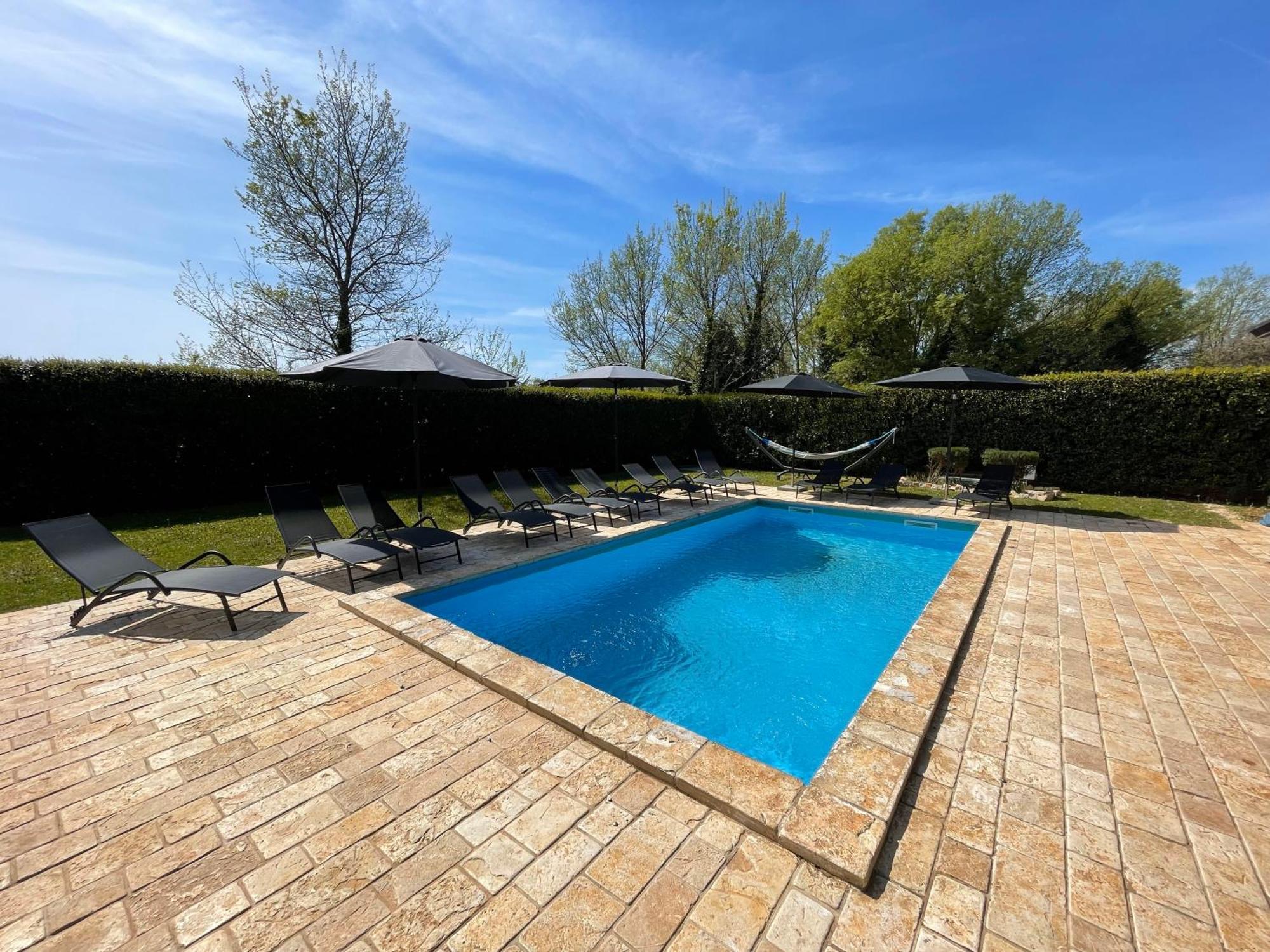 Villa Antonci-18, Pool, 3 Houses, Jacuzzi, Private Territory Antonci  Luaran gambar